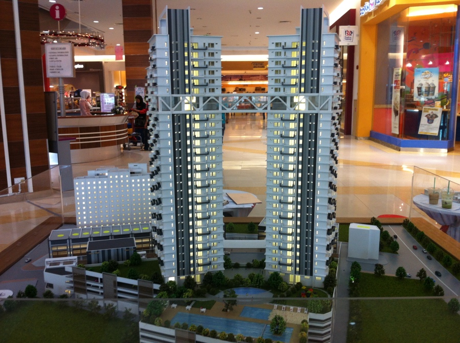 Prominence condominium scale model